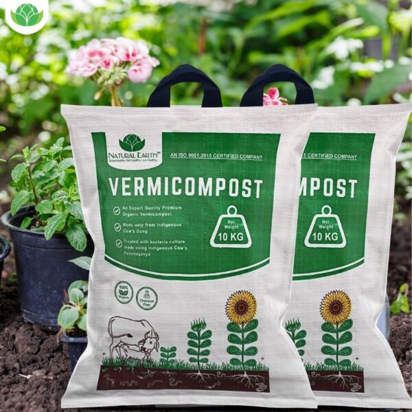 NATURAL EARTH™ 20 KG Pure & Premium Organic Vermicompost Fertilizer for All Type of Plants - Image 7